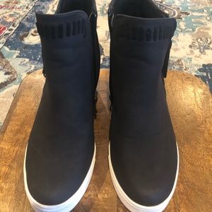 Ccocci Black Sneaker Wedge
